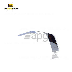 Chrome Front Bar Mould Lower Passenger Side Genuine Suits Mitsubishi Mirage LB 2020 to 2021