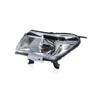Halogen Head Lamp Passenger Side Genuine suits Nissan Navara
