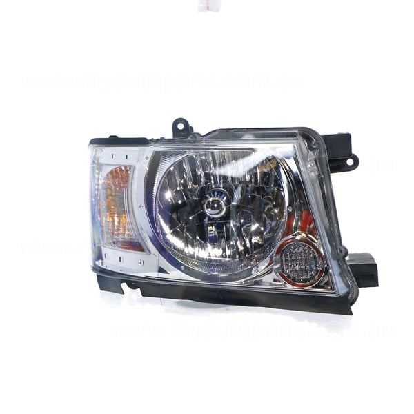 Head Lamp Drivers Side OEM Suits Nissan Patrol GU/Y61 Wagon 12/2009 to 12/2016