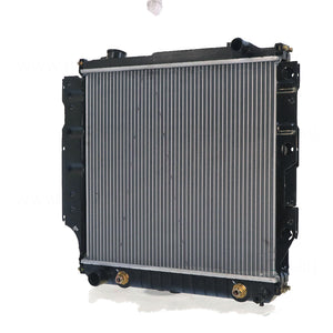 Radiator 31 / 38 mm Plastic Aluminium 460 x 488 x 32 mm Manual/Auto 4.0L L VP Aftermarket Suits Jeep Wrangler TJ 1996 to 2007