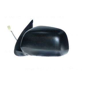 Black Door Mirror Electric Adjust Passenger Side Genuine suits Toyota Hilux 15/16/25/26 Series SR & SR5 2007 to 2010