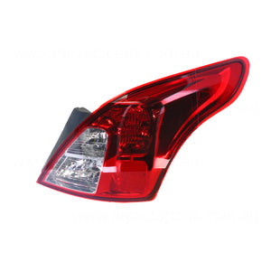 Tail Lamp Drivers Side Genuine Suits Nissan Almera N17 2012 to 2014