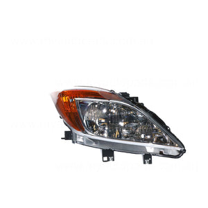 Halogen Manual Adjust Head Lamp Drivers Side Genuine Suits Mazda BT50 UP 2011 to 2015