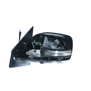 Door Mirror, Electric Folding with Camera, Passenger Side OEM suits Toyota Landcruiser 200 Series Sahara 2007 to 2015