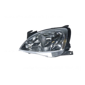 Head Lamp Passenger Side Certified Suits Holden Barina XC 2001 to 2011