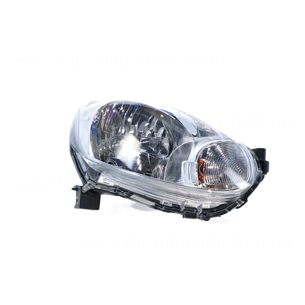 Halogen Head Lamp Drivers Side OEM Suits Nissan Micra K13 2013 to 2015