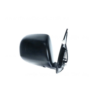 Black Door Mirror Electric Adjust Drivers Side OEM suits Toyota Hilux 15/16/25/26 Series SR & SR5 2010 to 2015