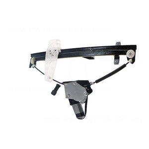 Electric With Motor Front Door Window Regulator Drivers Side Aftermarket Suits Jeep Grand Cherokee WG 2000 to 2005