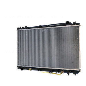 Radiator 34 / 34 mm Plastic Aluminium 400 x 708 x 26 mm Mauto 3.0 L 1MZFE Aftermarket Suits Toyota Avalon MCX10R 2000 to 2003