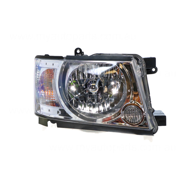 Head Lamp Drivers Side OEM Suits Nissan Patrol GU/Y61 1997 to 2016