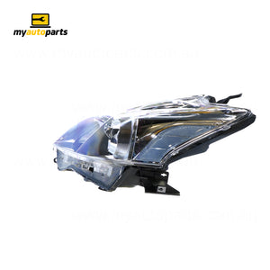 Halogen Head Lamp Passenger Side Genuine Suits Toyota Prius-V ZVW40R 2012 to 2015