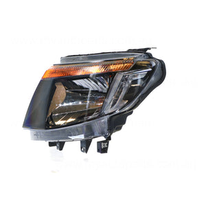 Halogen Head Lamp Passenger Side Certified Suits Ford Ranger PX 2011 to 2015