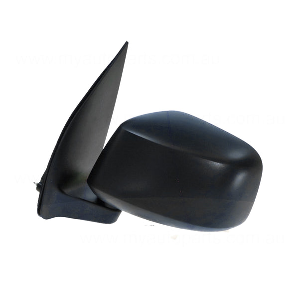 Black Door Mirror Passenger Side OEM Suits Nissan Navara D40 2008 to 2015