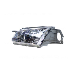 Halogen Manual Adjust Head Lamp Passenger Side Genuine Suits Mazda 323 BJ 1998 to 2001