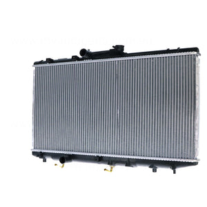 Radiator 31 / 31 mm Plastic Aluminium 350 x 688 x 26 mm Mauto 1.8 L 7A-FE Aftermarket Suits Toyota Corolla AE112R 1998 to 2001