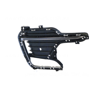 Front Bar Grille Passenger Side OEM Suits Hyundai Elantra AD SR Turbo2016 to 2018