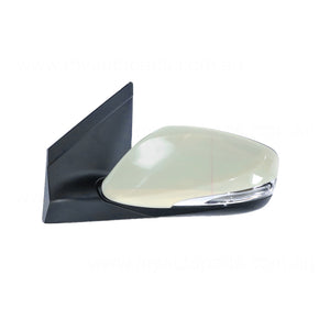 Door Mirror With LED Indicator Passenger Side OEM suits Hyundai i30 Hatch 5/2012 to 4/2017