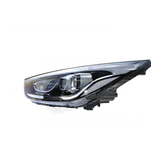 Head Lamp With DRL Passenger Side OEM Suits Hyundai ix35 Highlander/Elite LM 2010 to 2015