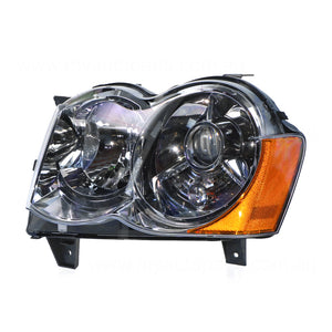 Bi-Xenon Manual Adjust Head Lamp Passenger Side OEM Suits Jeep Grand Cherokee WH 2005 to 2011