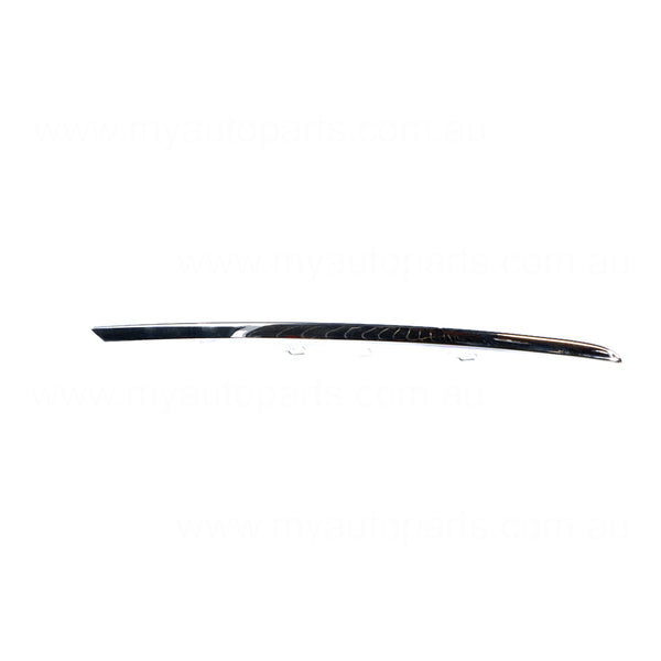 Chrome Upper Grille Mould Driver Side Aftermarket suits Toyota Corolla Sedan 4/2010 to 12/2013
