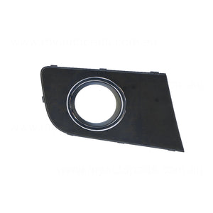 Chrome Front Bar Grille With Fog Light Mount Driver Side Genuine Suits Volkswagen Amarok 2H 2/2011 to 6/2013