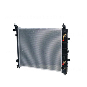 Radiator 28 / 28 mm Plastic Aluminium 450 x 405 x 16 mm Automatic 1.5 L HR15 Aftermarket Suits Nissan Micra K13 2010 to 2013