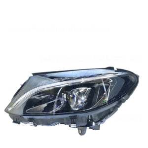 LED Head Lamp Passenger Side OEM suits Mercedes-Benz C Class 2014 On