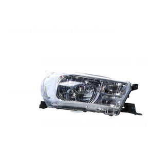Head Lamp Drivers Side Certified suits Toyota Hilux 2015 On