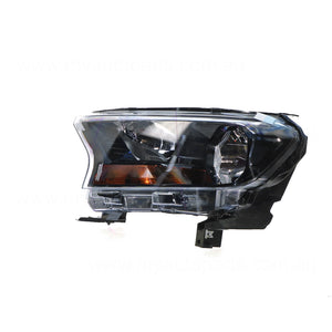 Halogen Head Lamp Passenger Side OEM Suits Ford Everest Ambiente UA 2015 to 2018