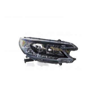 Bi-Xenon Electric Adjust Without Adaptive Cornering Head Lamp Drivers Side Certified Suits Honda CR-V RM 2012 to 2014