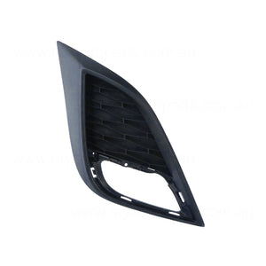 Front Bar Grille Drivers Side Genuine Suits Mazda 3 BL SP25 3/2009 to 8/2011