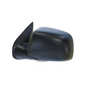 Black Door Mirror Electric Adjust Passenger Side Aftermarket suits Holden Colorado & Rodeo