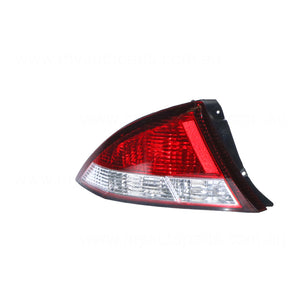 Black Red/Amber/Clear Tail Lamp Passenger Side Certified Suits Ford Falcon AU2/3 2000 to 2002