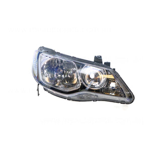 Head Lamp Drivers Side Certified Suits Honda Civic 8th Generation FD 2006 to 2008