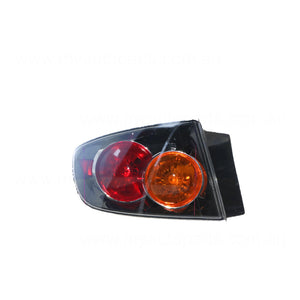 Tail Lamp Passenger Side Genuine Suits Mazda 3 SP23 BK Sedan 1/2004 to 6/2006