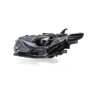 LED Head Lamp With Auto Levelling Passenger Side OEM Suits Toyota Corolla ZRE182R ZR 3/2015 to 6/2018