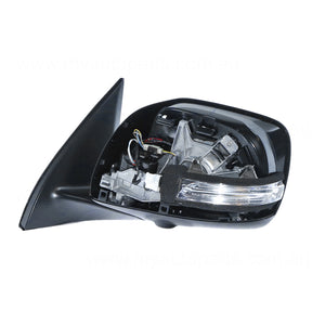 Door Mirror With Camera & Indicator Passenger Side OEM suits Toyota Prado 150 Series 2009 to 2013