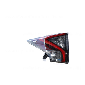 LED Tail Lamp Upper Passenger Side OEM Suits Toyota Prius ZVW50 2016 to 2018