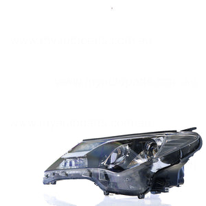 Halogen Head Lamp Passenger Side OEM Suits Toyota RAV4 GXL 2012 to 2015