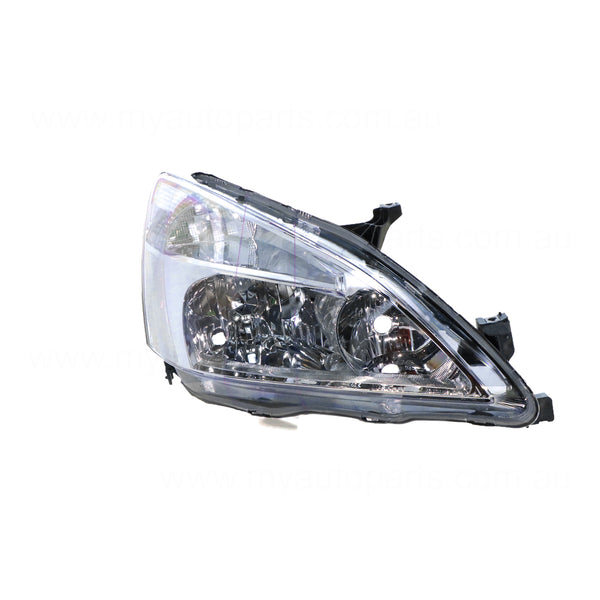 Head Lamp Drivers Side Aftermarket Suits Honda Accord CM 11/2002 to 5/2006