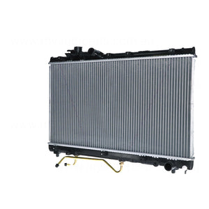 Radiator 32 / 32 mm Plastic Aluminium 350 x 638 x 26 mm Mauto 2.2 L 5SFE Aftermarket Suits Toyota Celica ST204R/ST205R 1993 to 1999