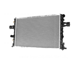 Radiator 35 / 35 mm Plastic Aluminium 600 x 368 x 32 mm Automatic 2.0L L Z20 Aftermarket Suits Holden Astra TS 1998 to 2006