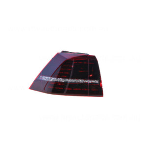 LED Tail Lamp Passenger Side Certified Suits Volkswagen Golf R MK 7 4/2014 to 7/2017