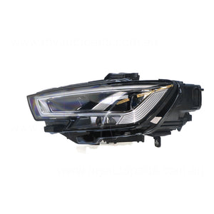 LED Head Lamp Passenger Side Genuine suits Audi A3/S3/RS3 8V 2016 On