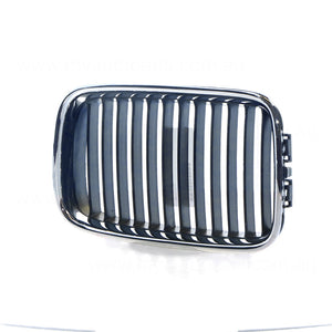 Chrome/Black Grille Passenger Side Aftermarket Suits BMW 3 Series E36 1991 to 1996