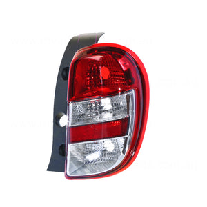 Tail Lamp Drivers Side Certified Suits Nissan Micra K13 2010 to 2013