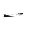Front Bar Grille With Fog Light Mount Drivers Side OEM suits Mazda CX-5 KF & CX-8 KG/KG 2 2/2017 On