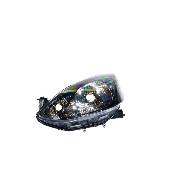 Halogen Manual Adjust Head Lamp Passenger Side OEM Suits Mazda 2 DE 2007 to 2014