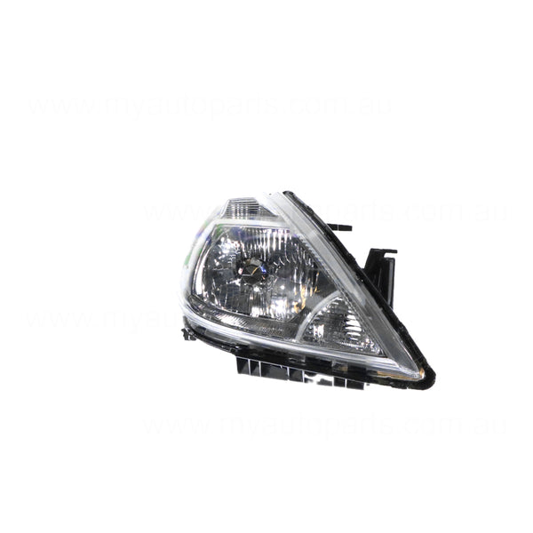 Halogen Head Lamp Drivers Side Certified Suits Nissan Tiida C11 2/2006 to 11/2009