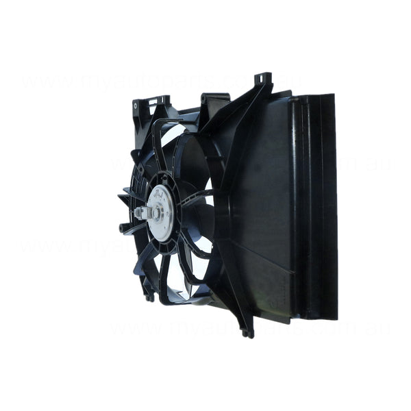 12 v Radiator Fan Assembly Aftermarket Suits Mazda 2 DE 2007 to 2014
